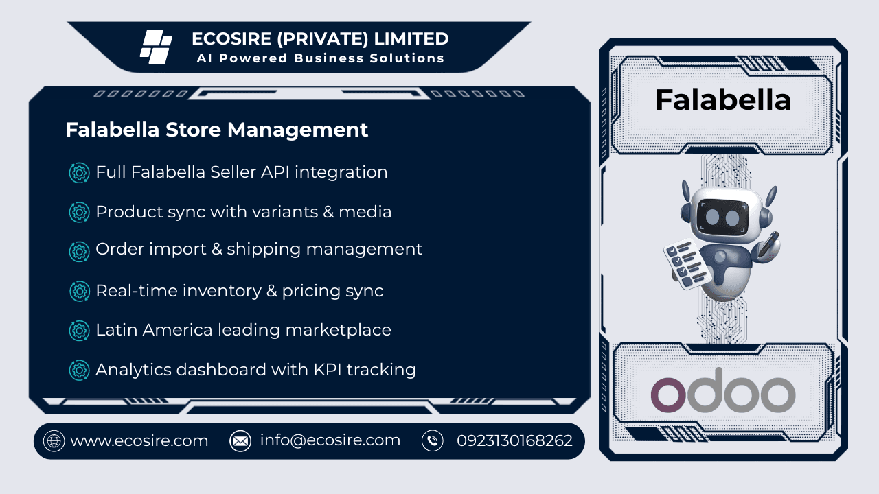 Falabella Store Management — Comprehensive Falabella Store Management for Odoo 19/18/17 — Image 1 of 1