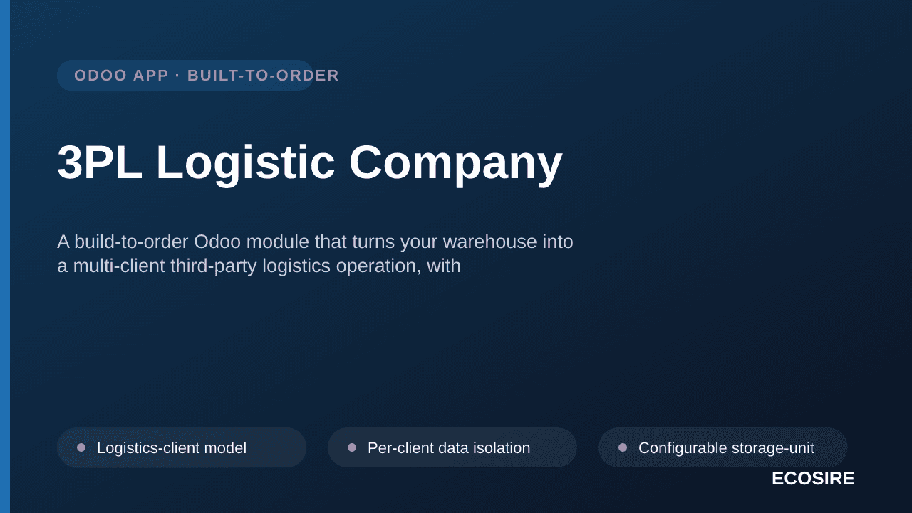 3PL Logistic Company