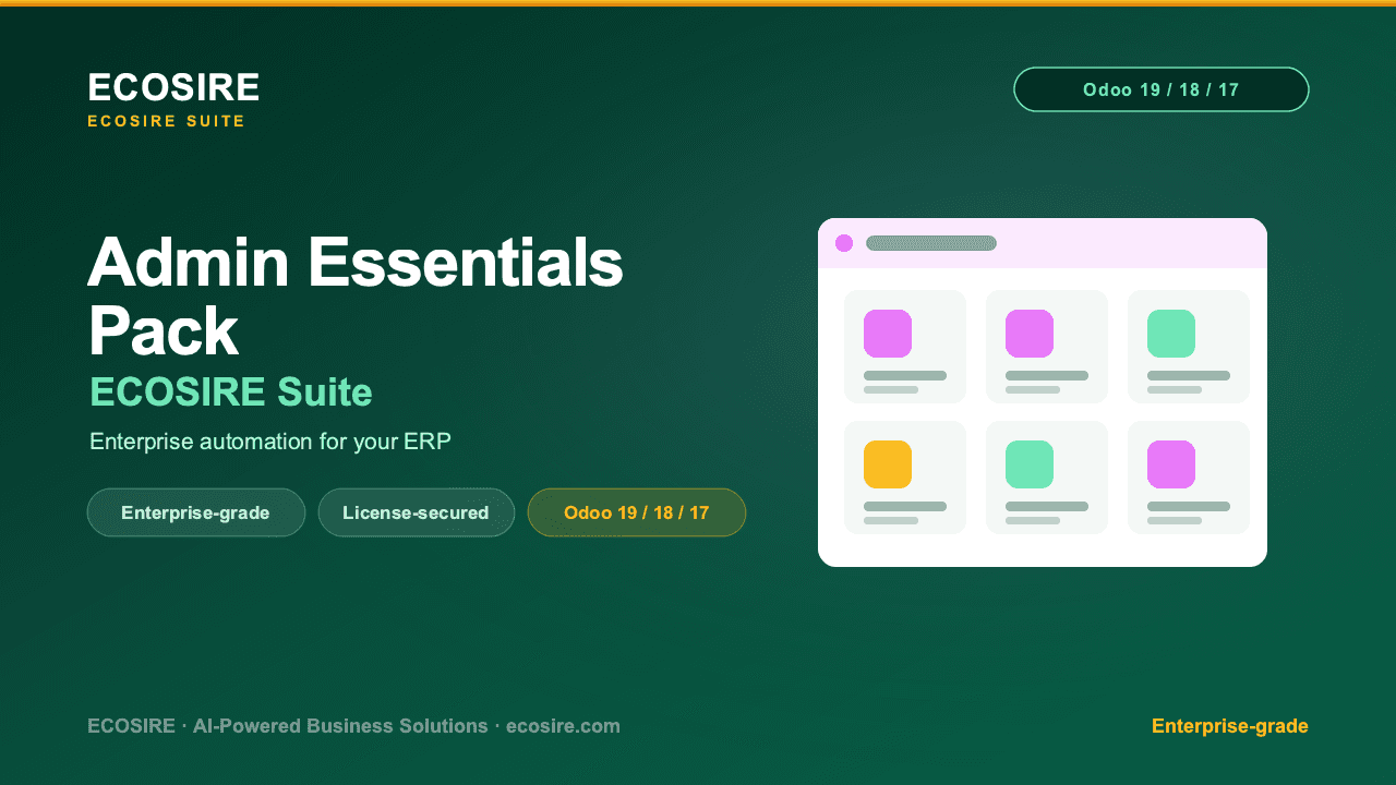 Admin Essentials Pack