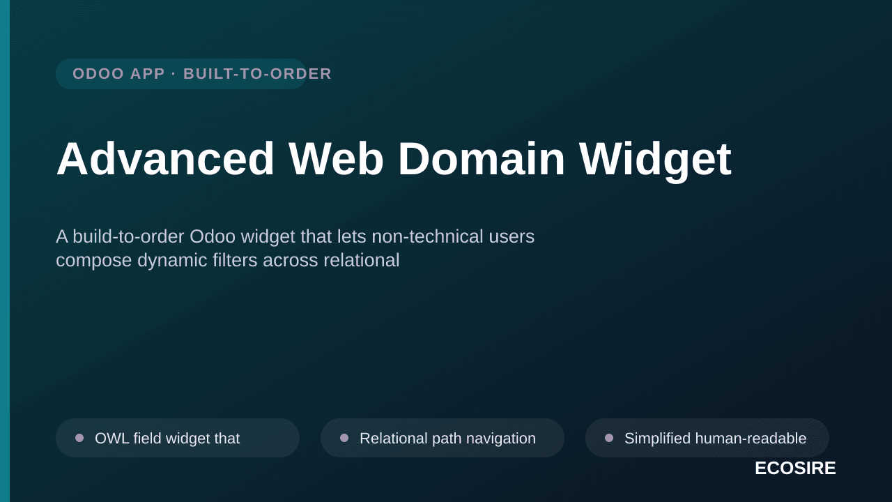 Advanced Web Domain Widget