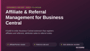 Affiliate & Referral Management for Business Central thumbnail 1