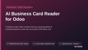 AI Business Card Reader for Odoo thumbnail 1