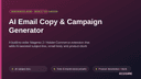 AI Email Copy & Campaign Generator thumbnail 1