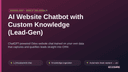 AI Website Chatbot with Custom Knowledge (Lead-Gen) thumbnail 1