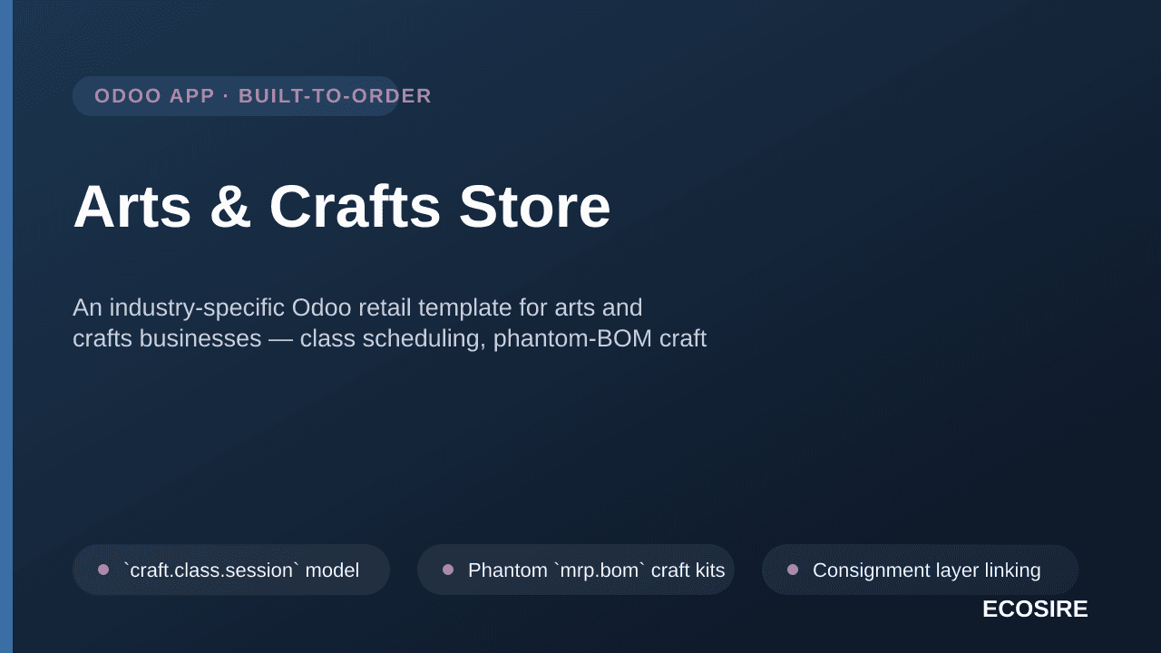 Arts & Crafts Store