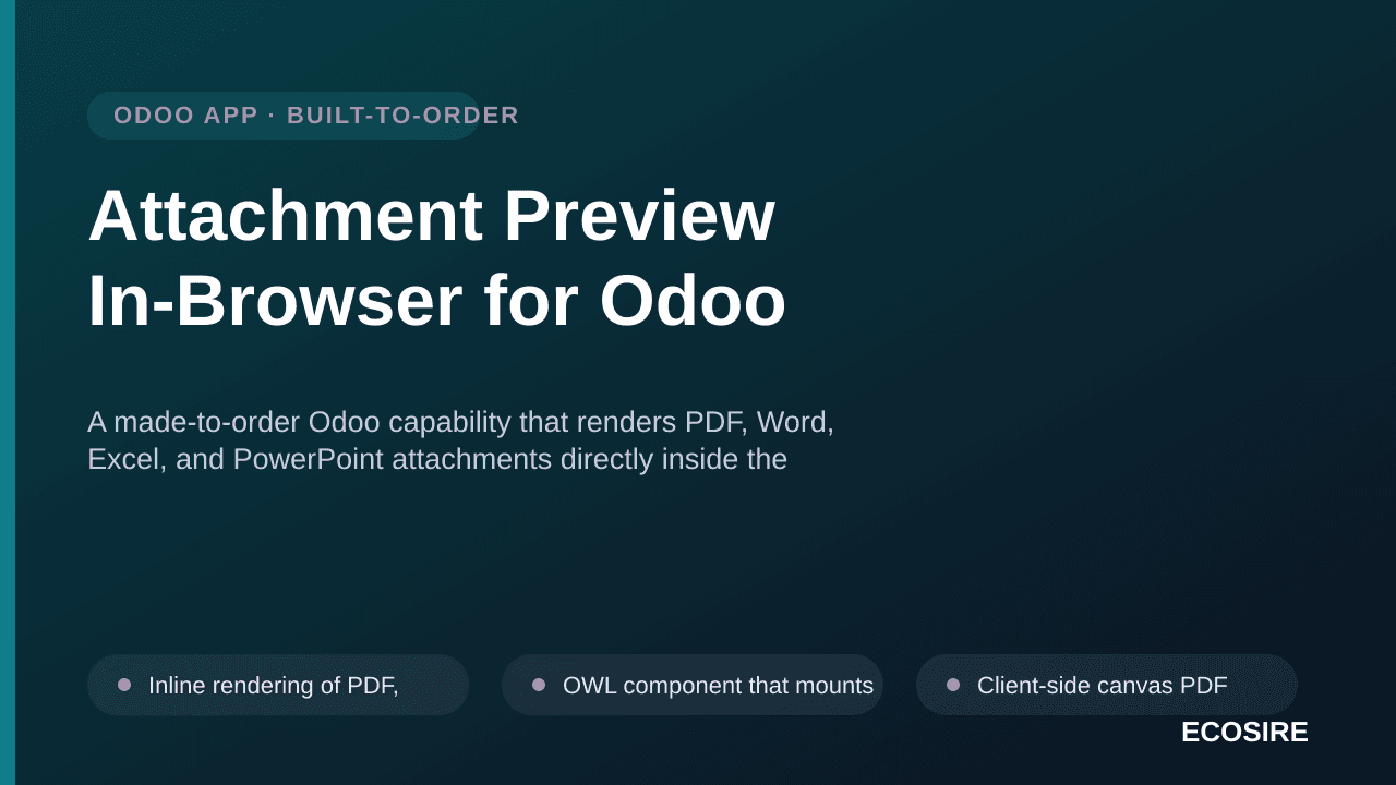Attachment Preview In-Browser for Odoo