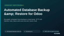 Automated Database Backup &amp; Restore for Odoo thumbnail 1
