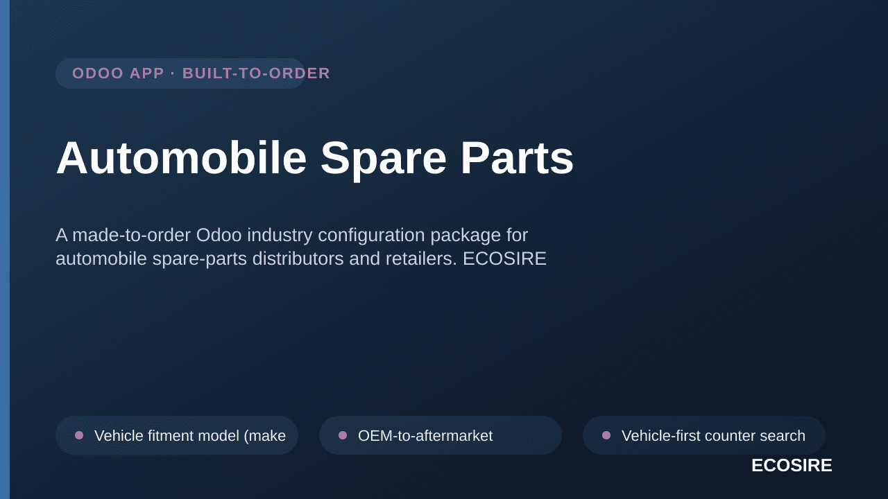 Automobile Spare Parts