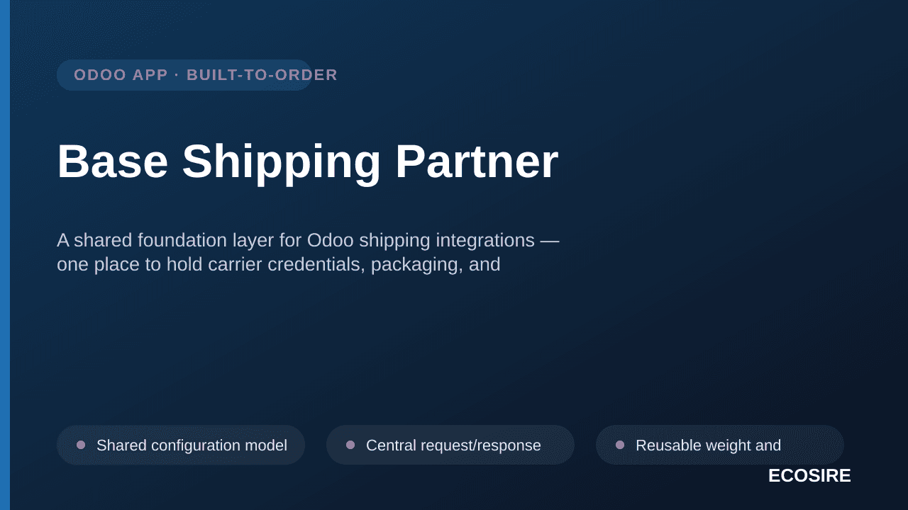 Base Shipping Partner