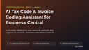 AI Tax Code & Invoice Coding Assistant for Business Central thumbnail 1
