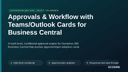 Approvals & Workflow with Teams/Outlook Cards for Business Central thumbnail 1
