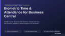 Biometric Time & Attendance for Business Central thumbnail 1
