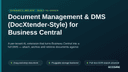 Document Management & DMS (DocXtender-Style) for Business Central thumbnail 1