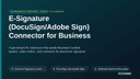 E-Signature (DocuSign/Adobe Sign) Connector for Business Central thumbnail 1