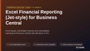 Excel Financial Reporting (Jet-style) for Business Central thumbnail 1