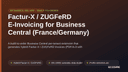 Factur-X / ZUGFeRD E-Invoicing for Business Central (France/Germany) thumbnail 1