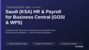 Saudi (KSA) HR & Payroll for Business Central (GOSI & WPS) thumbnail 1