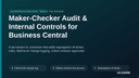 Maker-Checker Audit & Internal Controls for Business Central thumbnail 1
