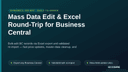 Mass Data Edit & Excel Round-Trip for Business Central thumbnail 1