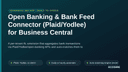 Open Banking & Bank Feed Connector (Plaid/Yodlee) for Business Central thumbnail 1