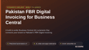 Pakistan FBR Digital Invoicing for Business Central thumbnail 1