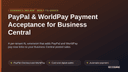 PayPal & WorldPay Payment Acceptance for Business Central thumbnail 1