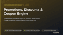 Promotions, Discounts & Coupon Engine thumbnail 1