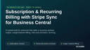 Subscription & Recurring Billing with Stripe Sync for Business Central thumbnail 1