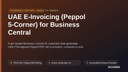 UAE E-Invoicing (Peppol 5-Corner) for Business Central thumbnail 1