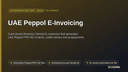 UAE Peppol E-Invoicing thumbnail 1