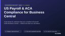 US Payroll & ACA Compliance for Business Central thumbnail 1