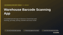 Warehouse Barcode Scanning App thumbnail 1