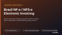 Brazil NF-e / NFS-e Electronic Invoicing thumbnail 1