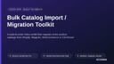 Bulk Catalog Import / Migration Toolkit thumbnail 1