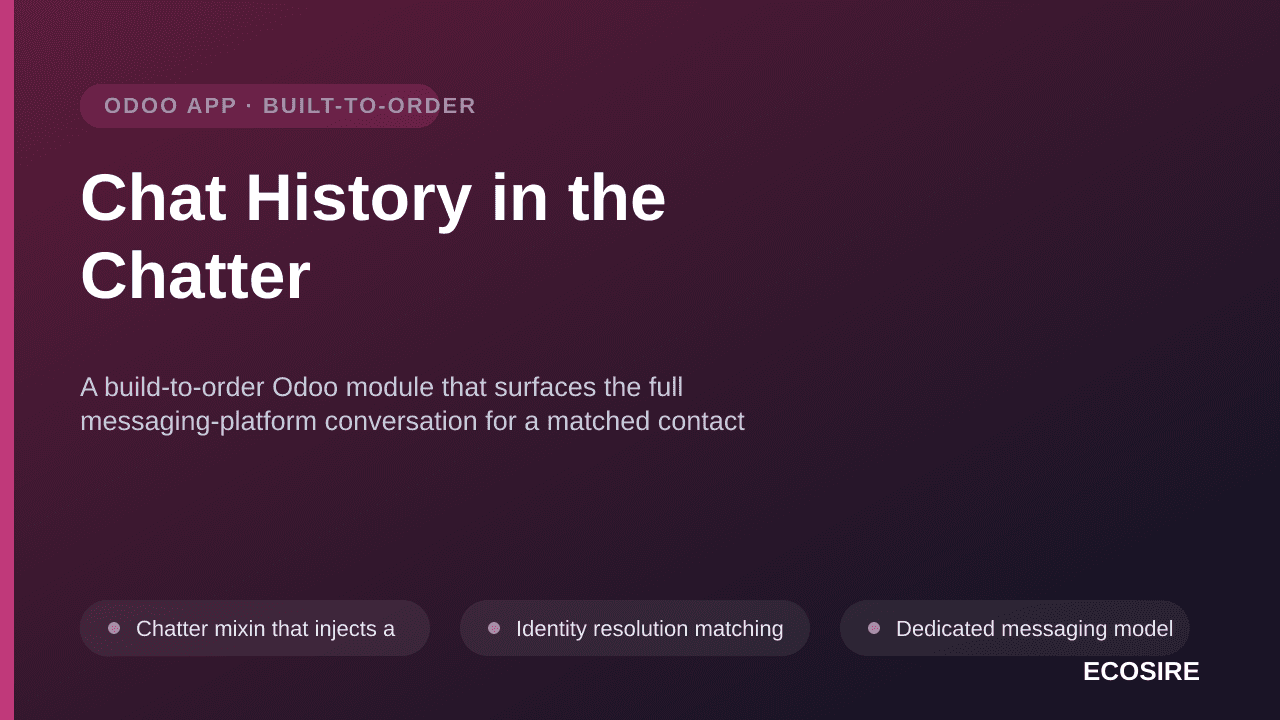 Chat History in the Chatter