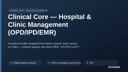 Clinical Core — Hospital & Clinic Management (OPD/IPD/EMR) thumbnail 1