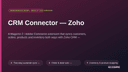 CRM Connector — Zoho thumbnail 1