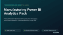 Manufacturing Power BI Analytics Pack thumbnail 1