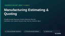 Manufacturing Estimating & Quoting thumbnail 1
