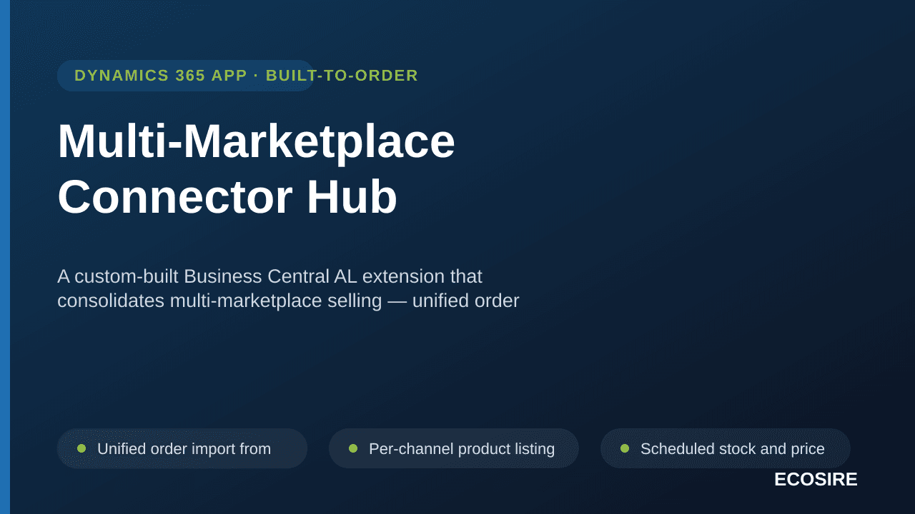 Multi-Marketplace Connector Hub