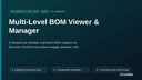 Multi-Level BOM Viewer & Manager thumbnail 1