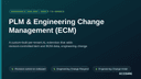 PLM & Engineering Change Management (ECM) thumbnail 1