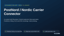 PostNord / Nordic Carrier Connector thumbnail 1