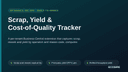 Scrap, Yield & Cost-of-Quality Tracker thumbnail 1