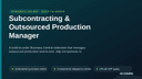 Subcontracting & Outsourced Production Manager thumbnail 1