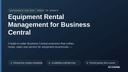 Equipment Rental Management for Business Central thumbnail 1