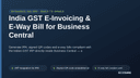 India GST E-Invoicing & E-Way Bill for Business Central thumbnail 1