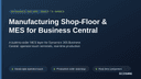 Manufacturing Shop-Floor & MES for Business Central thumbnail 1