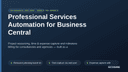 Professional Services Automation for Business Central thumbnail 1