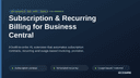 Subscription & Recurring Billing for Business Central thumbnail 1